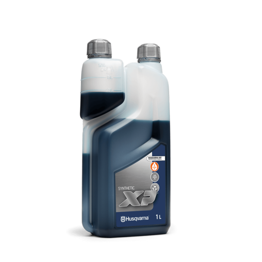 Aceite Husqvarna Synthetic de 2T XP 1L con dosificador